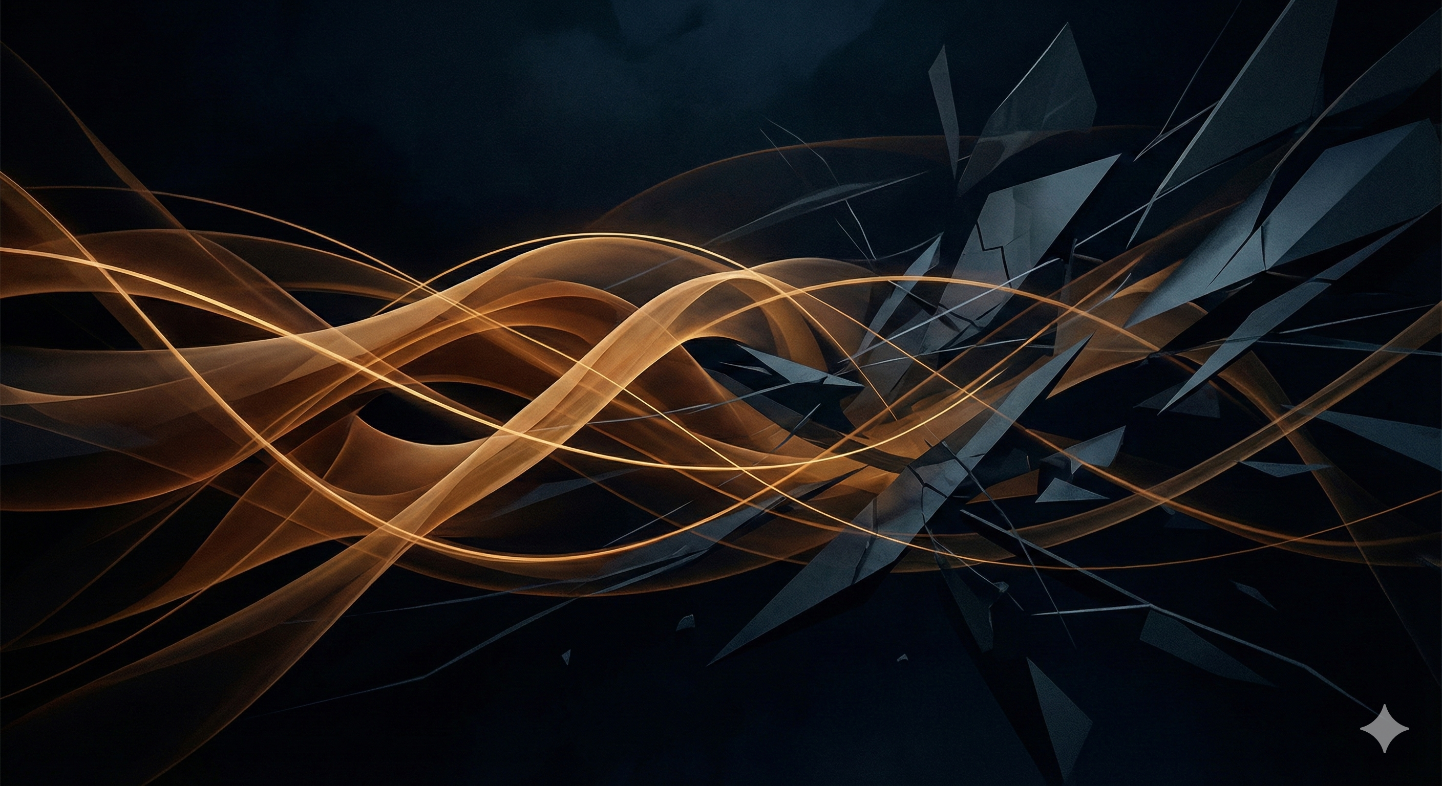 Abstrakte Darstellung von Vertrauen und Skepsis